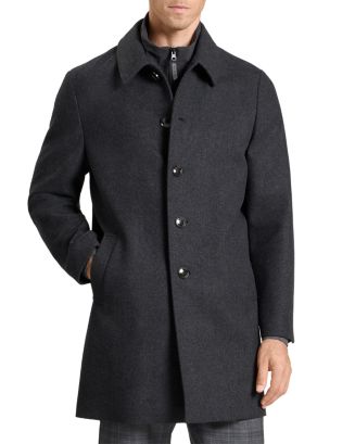 【TED BAKER】ブラック コートサイズ【1】 Ted Baker Wimbledon Overcoat | Bloomingdale's Men