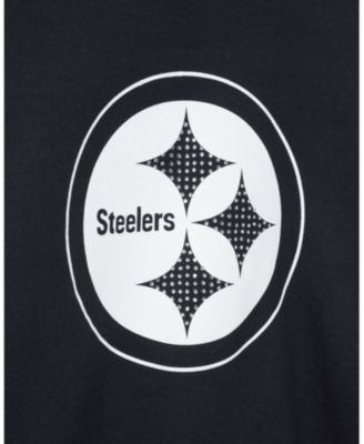  Women's NFL Pittsburgh Steelers Bling Flea Market Crop Fleece