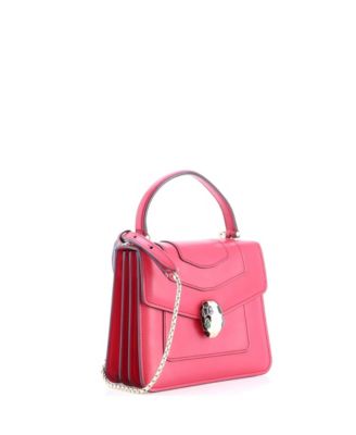 Small Serpenti Forever Top Handle Bag Leather
