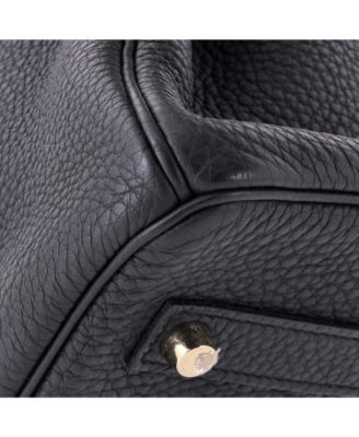 Birkin 35 Handbag Black Togo with Gold Hardware