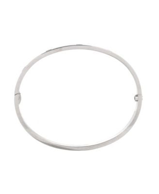  Small Love 10 Diamond Bracelet 18K White Gold with Diamonds