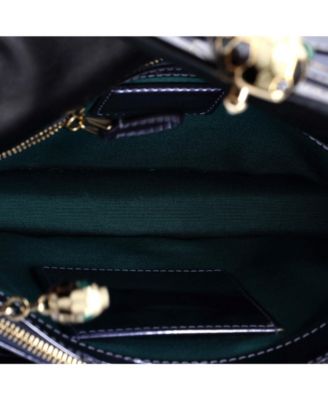 Medium Serpenti Forever Shoulder Bag Metallic Leather