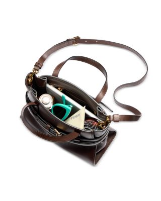 Tie Me Leather Shoulder Bag