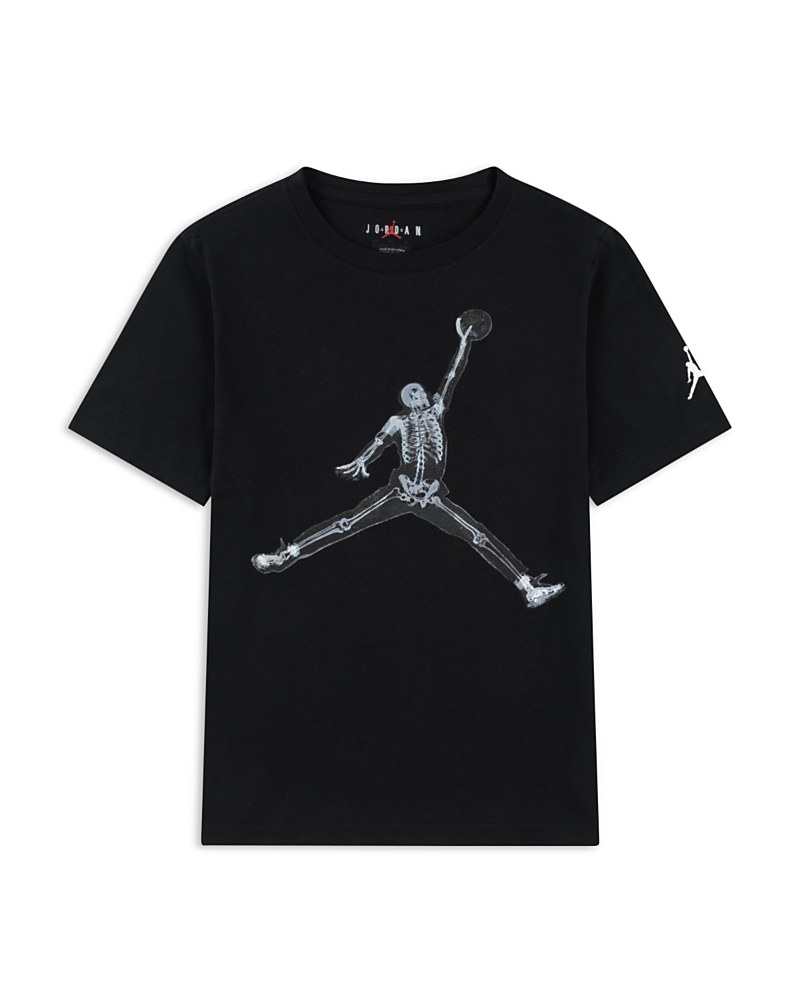 Jordan Big Kids' Skeleton Jumpman T-shirt In Animal Print