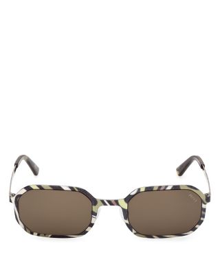 Geometric Sunglasses, 52mm