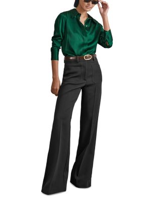 Ameira Silk Satin Shirt