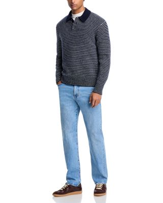 Carl Merino Wool Polo Sweater