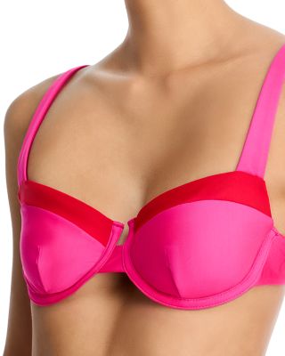 Colorblock Underwire Bikini Top - Exclusive