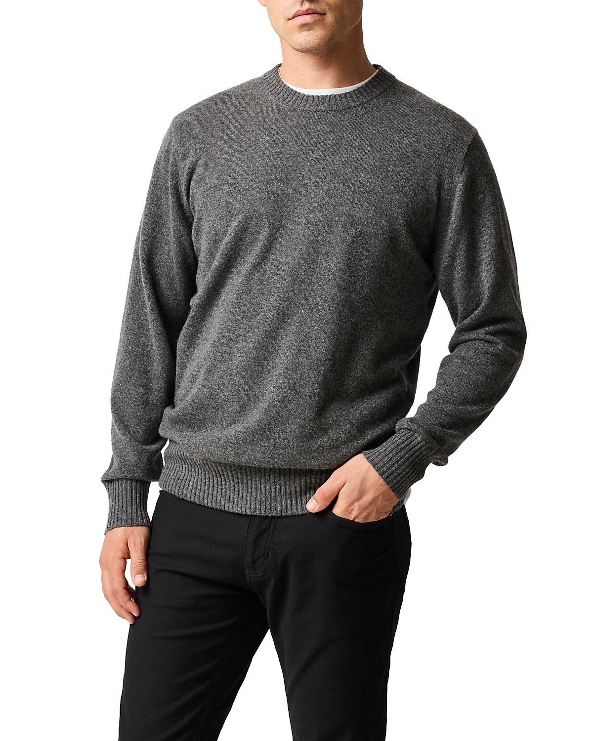 Rodd & Gunn Stewart Island Wool & Cashmere Crewneck Sweater