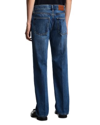 Straight Fit Jeans in Medium Blue
