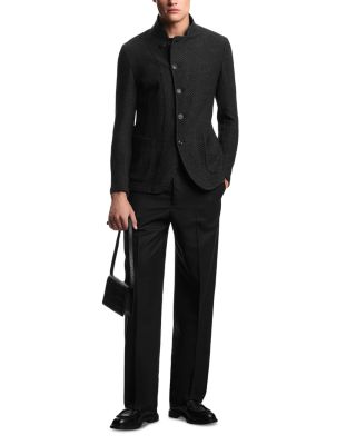 Regular Fit Textured Jacket