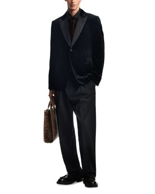 Slim Fit Textured Blazer