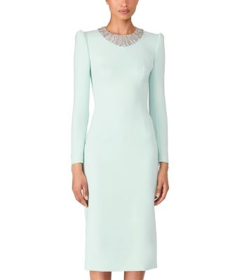 Cora Long-sleeve Midi Dress