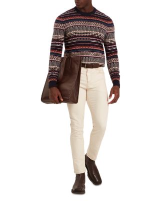 Amarat Fair Isle Crewneck Sweater
