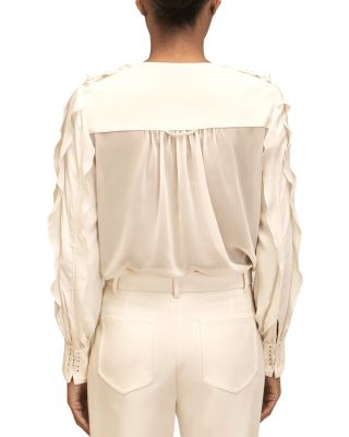 Ulyanna Ruffle Detail Blouse