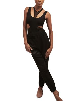 Plie Woven Mixed Joggers