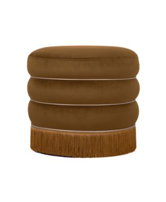 Lakka Velvet Ottoman