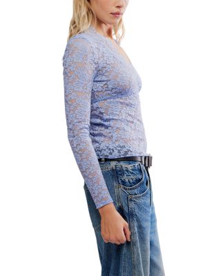 All Day Lace Long Sleeve Top