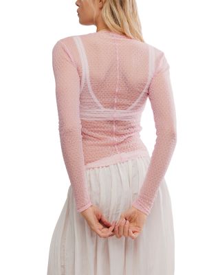 Minding My Business Mesh Top