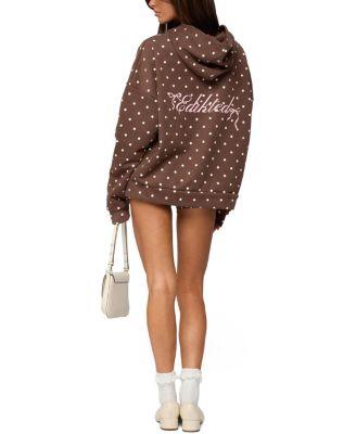  Chelsie Polka Dot Hoodie