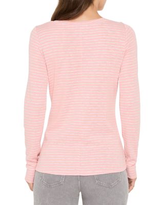 Long Sleeve Boat Neck Top