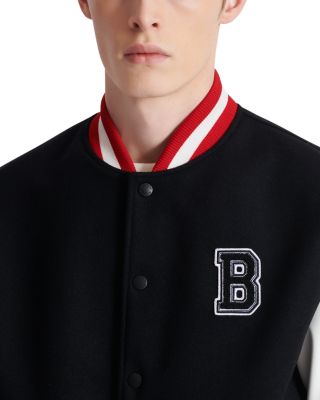 Mixed Media Varsity Jacket