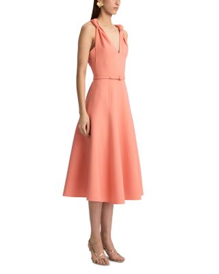 Twist Strap Sleeveless Dress