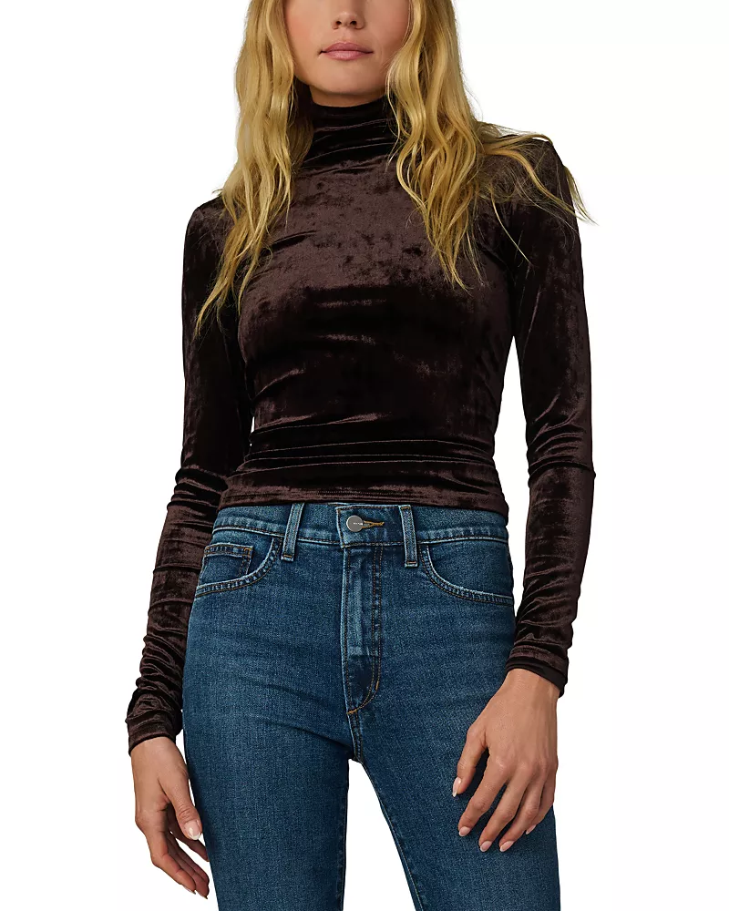 Joe's Jeans The Velvet Tony Funnel Neck Top