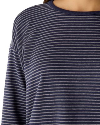 Cropped Boxy Round Neck Top