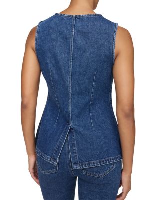 Amalie Denim Top