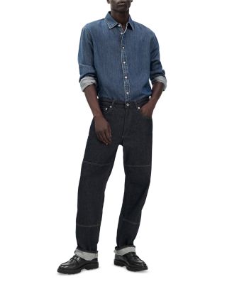 Straight Fit 4 Authentic Rigid Workwear Jeans in Resin Rinse