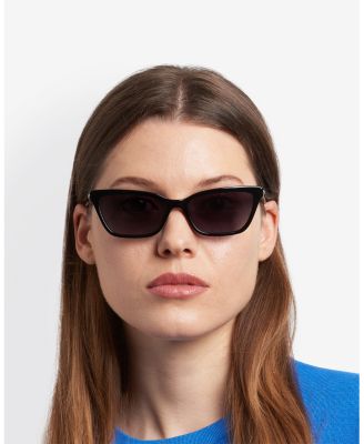 Aisha Rectangle Sunglasses, 55mm