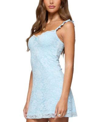  Stephanie Lace Mini Dress