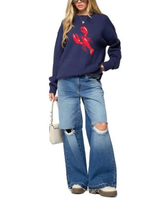  Don't Be Shellfish Knit Sweater