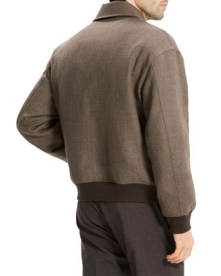 Modern Aviator Jacket in Dapper Wool