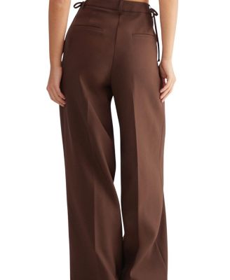 Premium Tailored Tie Detail Pants