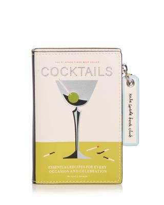 Lime Slice Page Turner Leather Zip Wallet