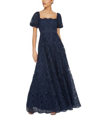 Dominique Puff Sleeve Gown 