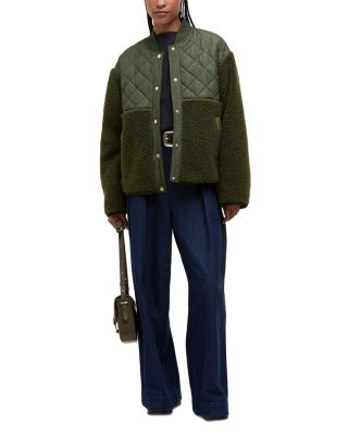 Wetherby Quilted Teddy Fleece Jacket