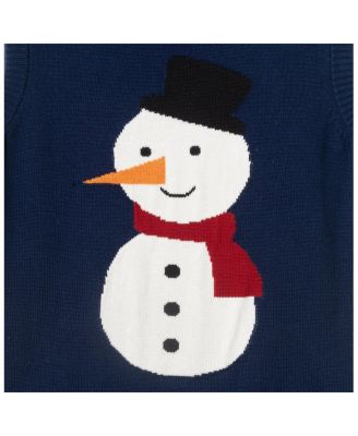  Boys' Snowman Sweater Vest, Buttondown, and Pants Set - Little Kid