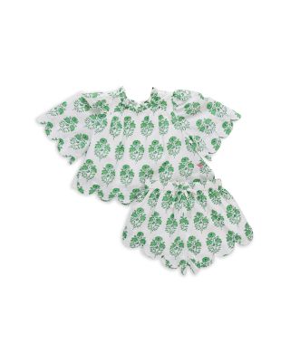 Girls' Misha Scalloped Top & Shorts Set - Little Kid