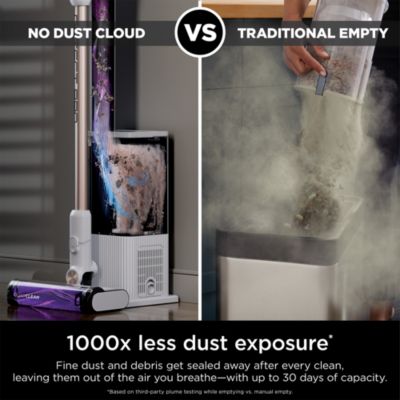 Detect Pro Auto Empty System with QuadClean Multi Surface Brushroll