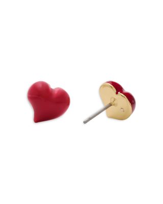 Amour Heart Stud Earrings