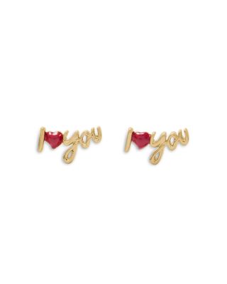 Say Yes I Love You Stud Earrings