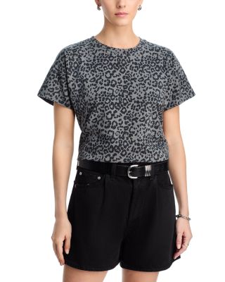 Kelly Leopard Boxy Tee
