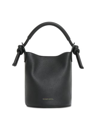 Fortuna Mini Leather Bucket Bag