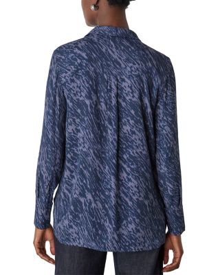 Abstract Marks Collared Shirt