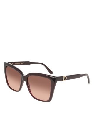 Solid Square Sunglasses, 57mm