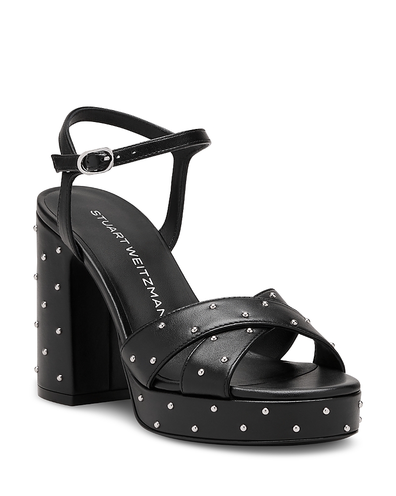 Stuart Weitzman Women’s Dayna Studded Platform Sandals