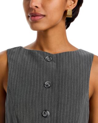 Minka Pinstriped Vest